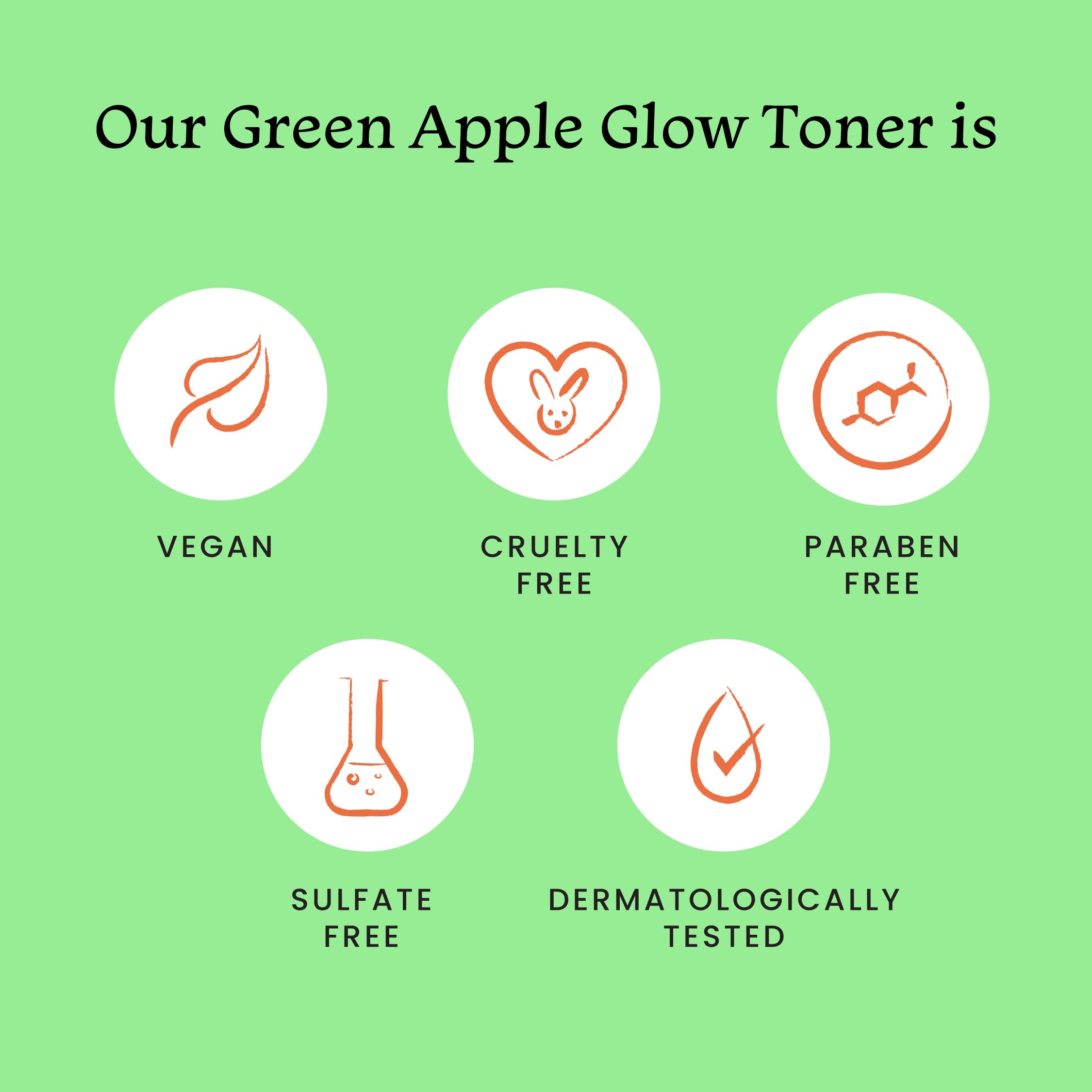 Foxtale Essentials Daily Green Apple Glow Toner with Niacinamide | Fruit AHA Extract and Hyaluronic Acid | Clinically Proven Brightening Ingredients | All Skin Types | Men & Women - 100ml  from FoxTale