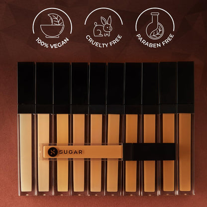 SUGAR Cosmetics - Magic Wand- Waterproof Concealer - 12 Con Leche (Light Concealer with Golden Undertone) - Long Lasting, Water-proof Concealer, Lasts Up to 8 hours  from SUGAR Cosmetics
