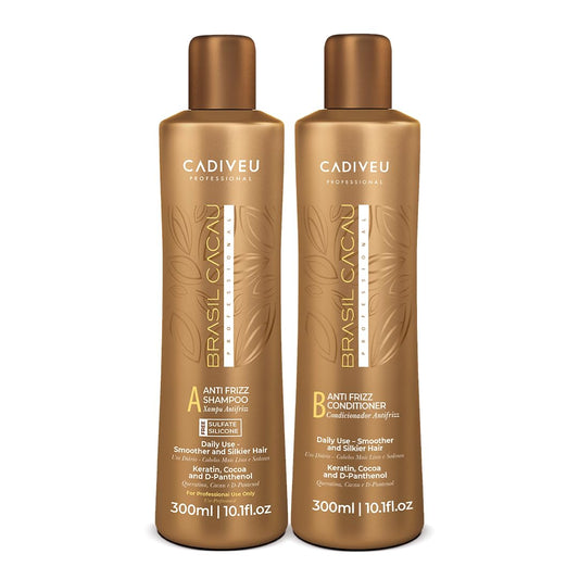 CADIVEU Generic Professional Brasil Cacau Anti Frizz Shampoo + conditioner 300 ml  from CADIVEU