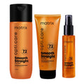 Matrix Opti.Care Professional Shampoo + Conditioner + Serum Combo for Salon Smooth Straight Hair | Control Frizzy Hair for up to 4 Days | With Shea Butter | No Added Parabens (200 ml + 98 g + 100 ml )  from Matrix