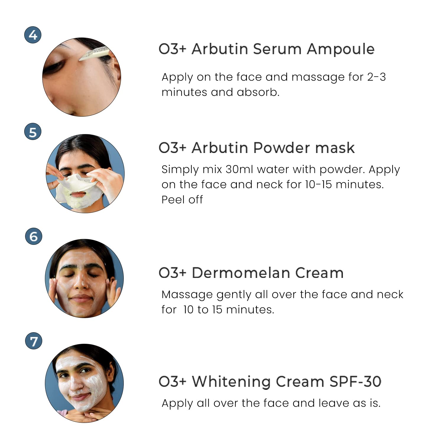 O3+ Shine & Glow Mono Dose Facial Kit (32g+6ml)  from O3+