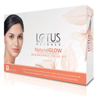 Lotus Herbals Natural Glow Kit Skin Radiance Facial Kit, Pack of 1  from Lotus