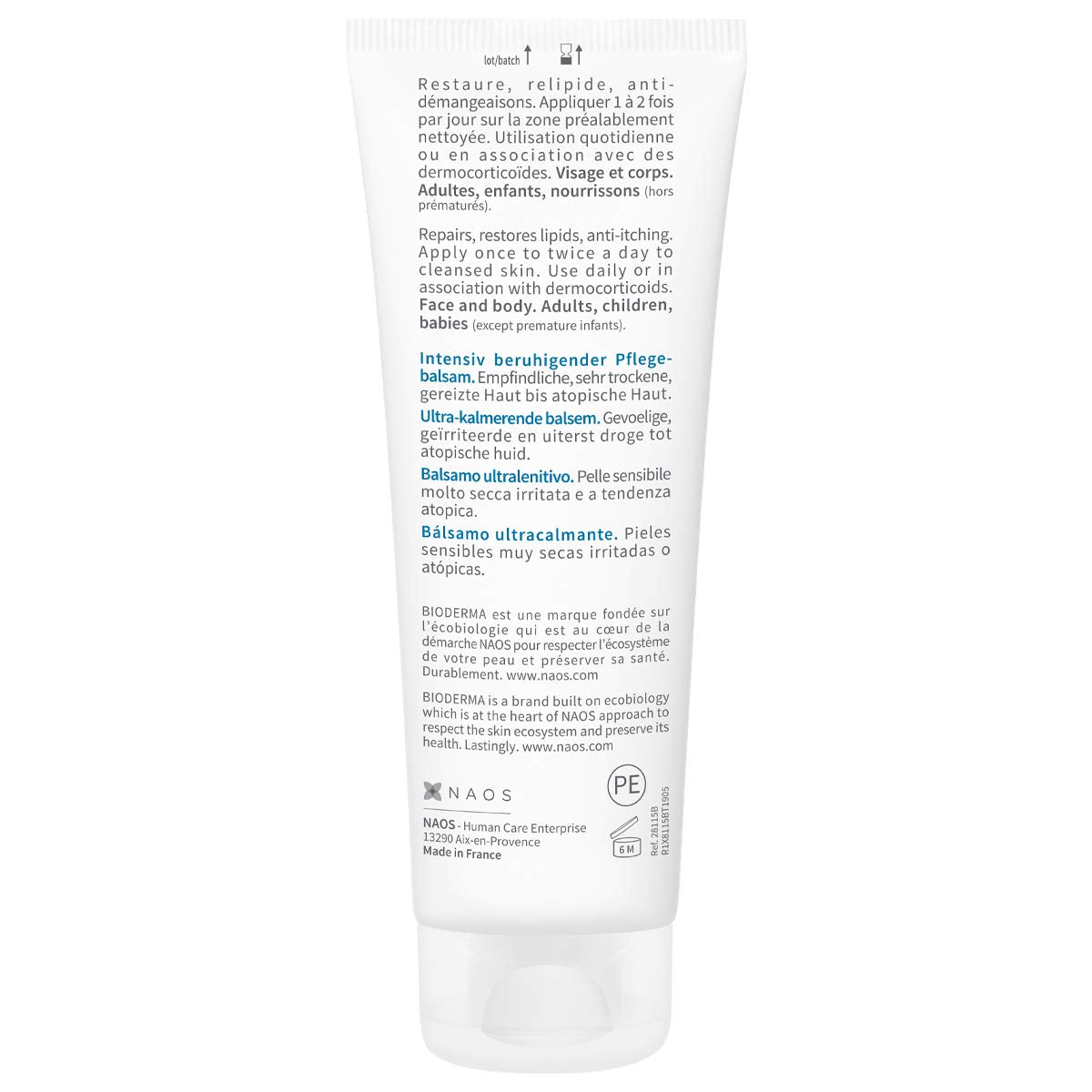 Bioderma Atoderm Intensive Ultra-soothing Baume - Moisturizer for Very dry Sensitive to Atopic Skin, 75ml Moisturizer from Bioderma