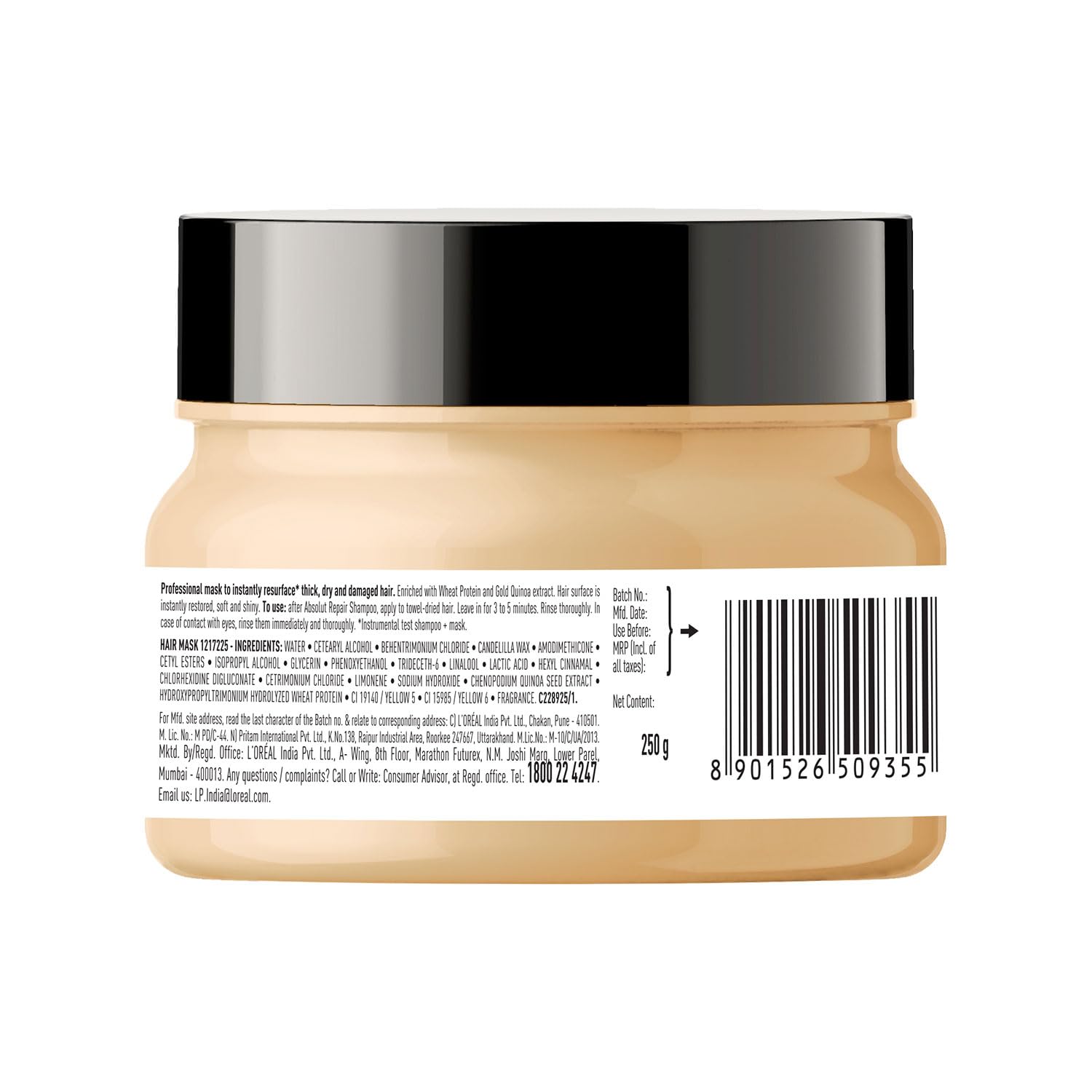L'Oreal Professionnel Absolut Repair Hair Mask For Dry and Damaged Hair hair mask from loreal pro paris