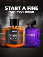 Beardo Whisky Smoke Perfume for Men, 100ml | Spicy, Woody - Oudh Scent Eau De Parfum | Long Lasting Mens Perfume | Best Date Night Fragrance Body Spray for Men perfume from BEARDO