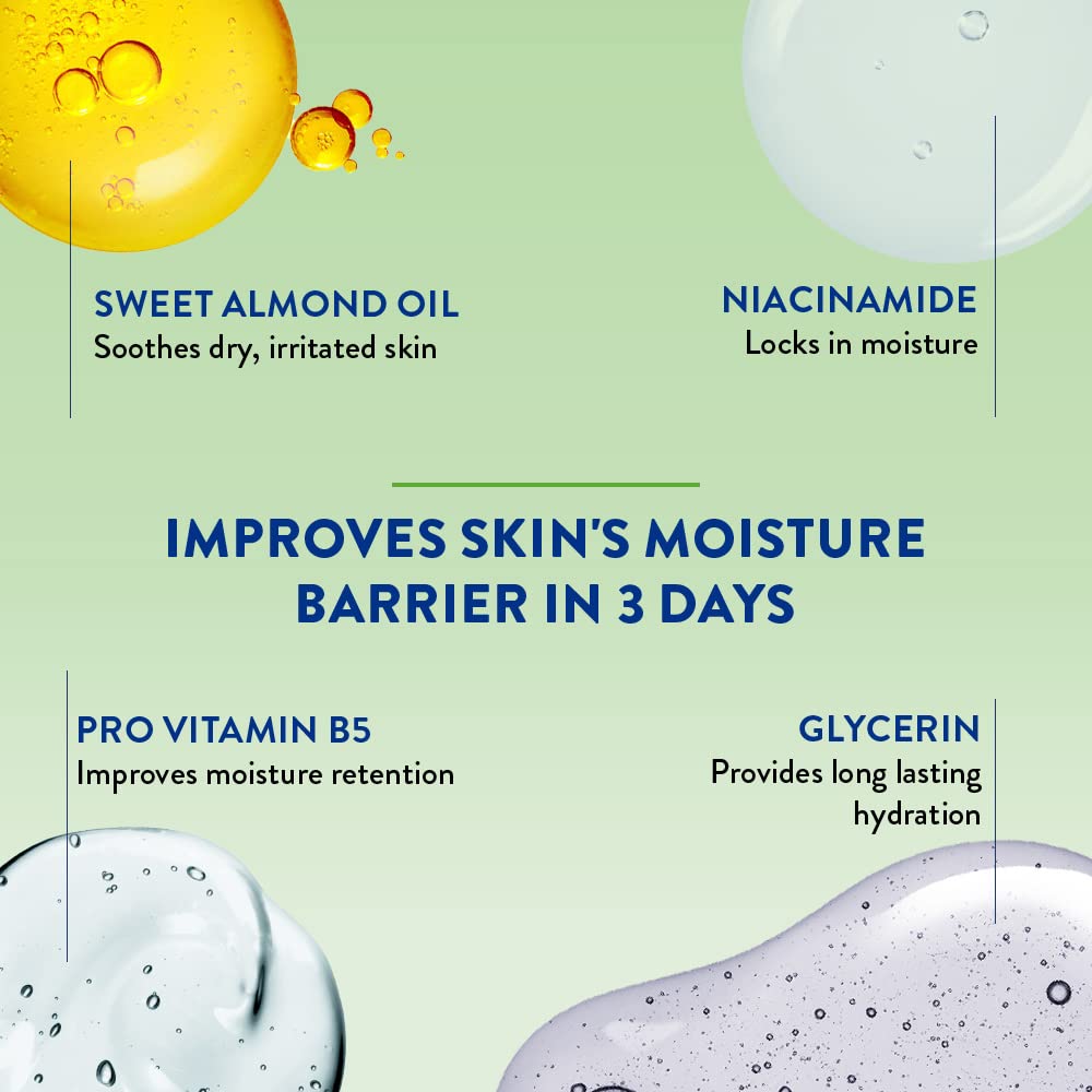 Cetaphil Moisturising Cream for Face & Body,Dry to Normal skin, 450 gm, Paraben & Sulphate free, Niacinamide