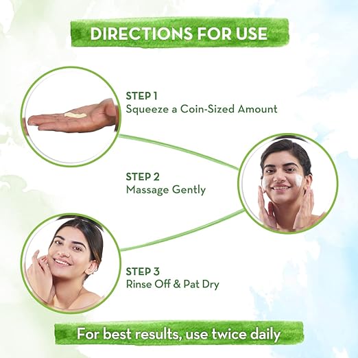 Mamaearth Honey Malai Face Wash with Honey & Malai For Nourishing Glow 100 ml | For all skin types, Best Suits Dry Skin, Combination Skin, Non Drying Gentle Cleanser, No Parabens, No Sulphates face Wash from mamaearth