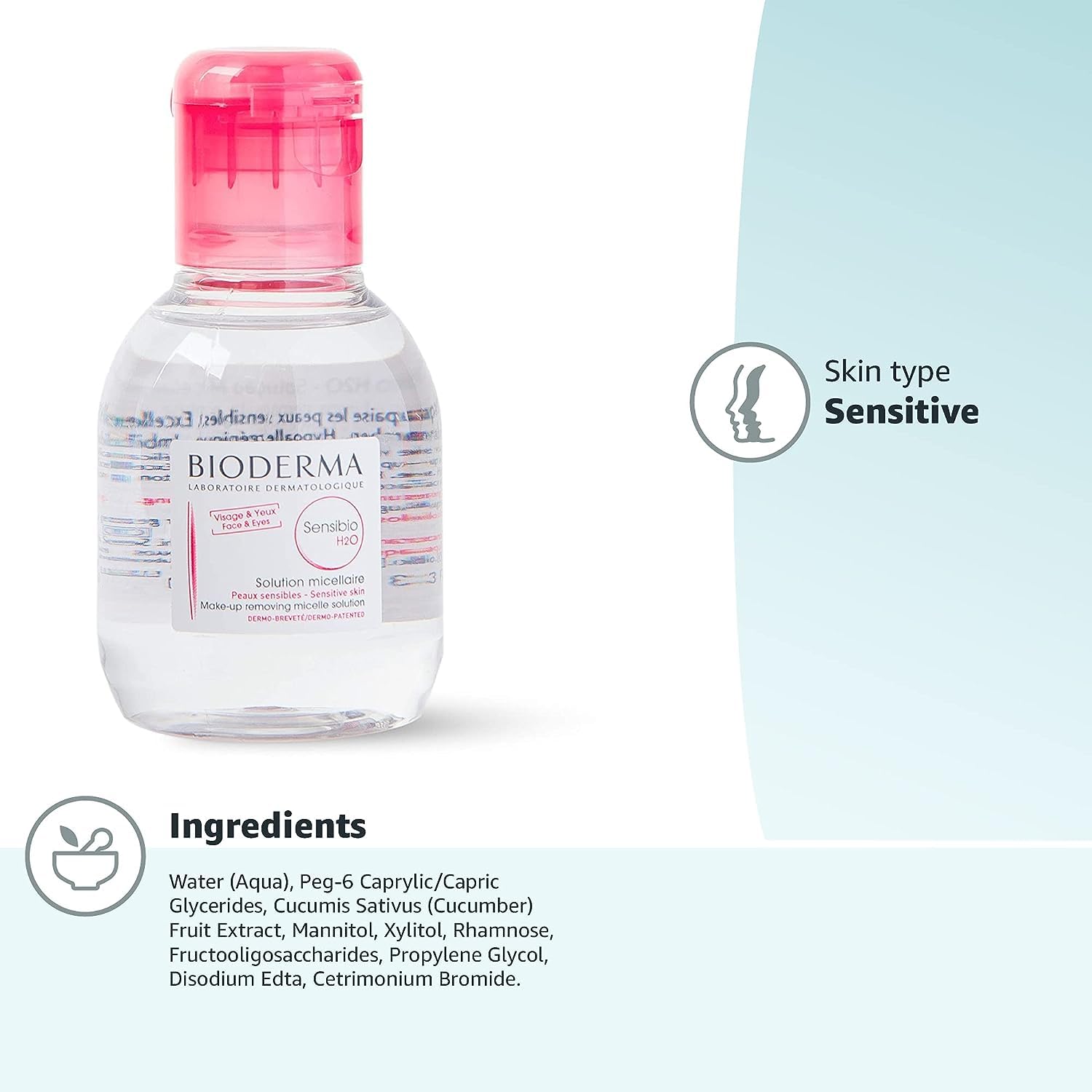 Bioderma Sensibio H2O, 100ml water from Bioderma