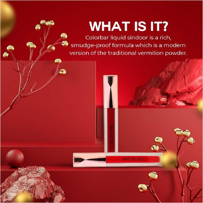 Colorbar Sindoor, Red, 3.8ml | Smudge proof formula | Long lasting sindoor from Colorbar