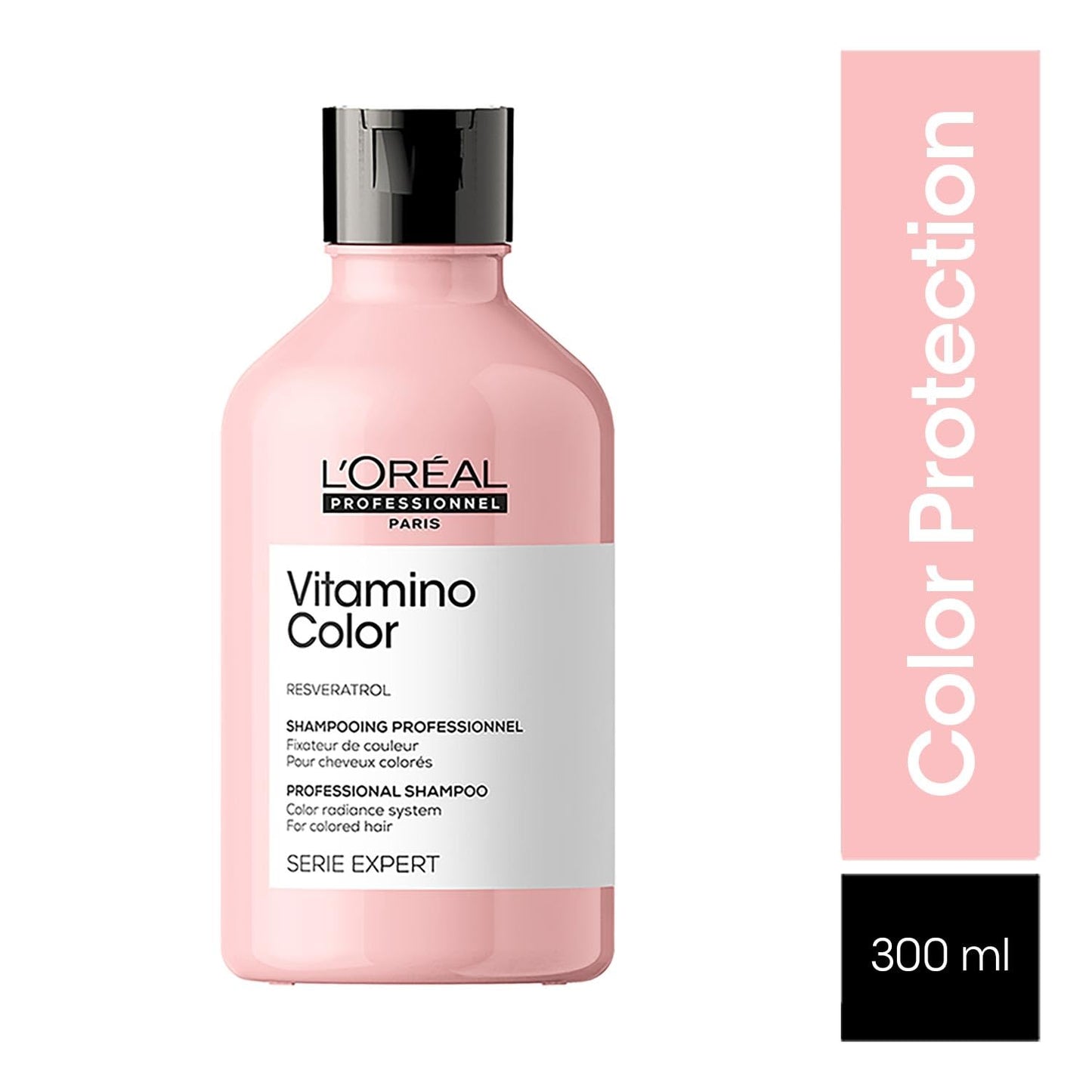L'OREAL PROFESSIONNEL PARIS Vitamino Color Shampoo For Coloured Hair, 300Ml|Professional Color Protect Shampoo |Coloured Protection Shampoo With Uv Protection Shampoo from loreal pro paris