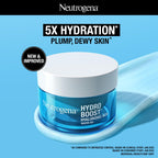 Neutrogena Hydro Boost Hyaluronic Acid Face Moisturizer 50ml | 24 hours long lasting Hydration | Oil free non sticky light water gel fast absorbing| Daily use | All Skin Types | For Men & Women 50g  from Neutrogena