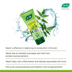 Joy Natural Skin Purifying Neem Face Wash for Acne & Pimples (2X100ml) | Removes Impurities & Reveals Natural Glow | For All Skin Types, Men & Women  from JOY