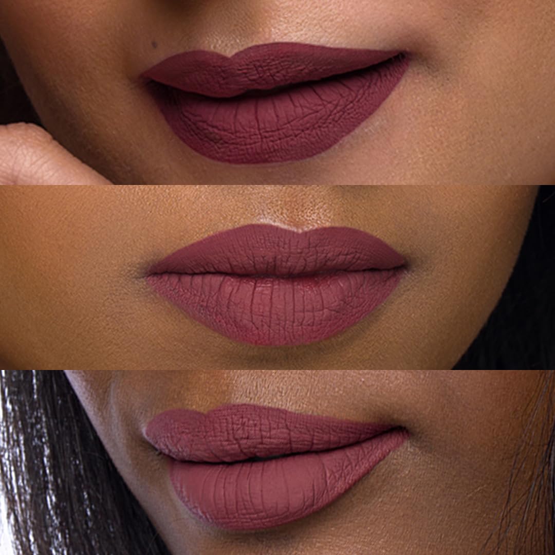 SUGAR Cosmetics - Smudge Me Not - Liquid Lipstick - 11 Greige Rage (Greige Rose) - 4.5 ml - Ultra Matte Liquid Lipstick, Transferproof and Waterproof, Lasts Up to 12 hours  from SUGAR Cosmetics