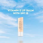 Jovees Herbal Vitamin E Lip Balm with SPF 15 | 24 Hour Hydration | Rejuvenates Dry and Chapped Lips | Gives Soft and Supple Lips 5g  from JOVEES