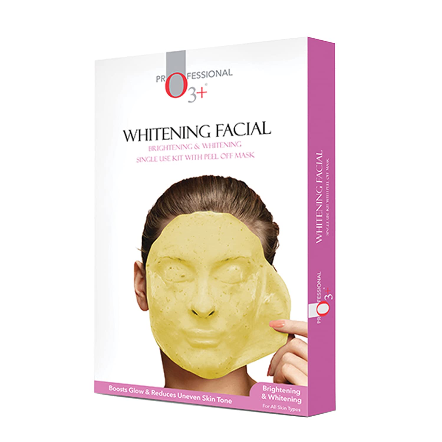 O3+ Whitening Facial Kit With Brightening & Whitening Peel Off Power Mask (45gm)  from O3+
