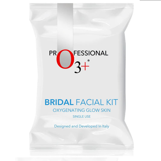 O3+ Bridal Facial Kit Oxygenating Glow Skin for Deep Cleansing, Bright & Radiant Complexion Suitable for All Skin Types (42g+50ml Single use Kit)  from O3+