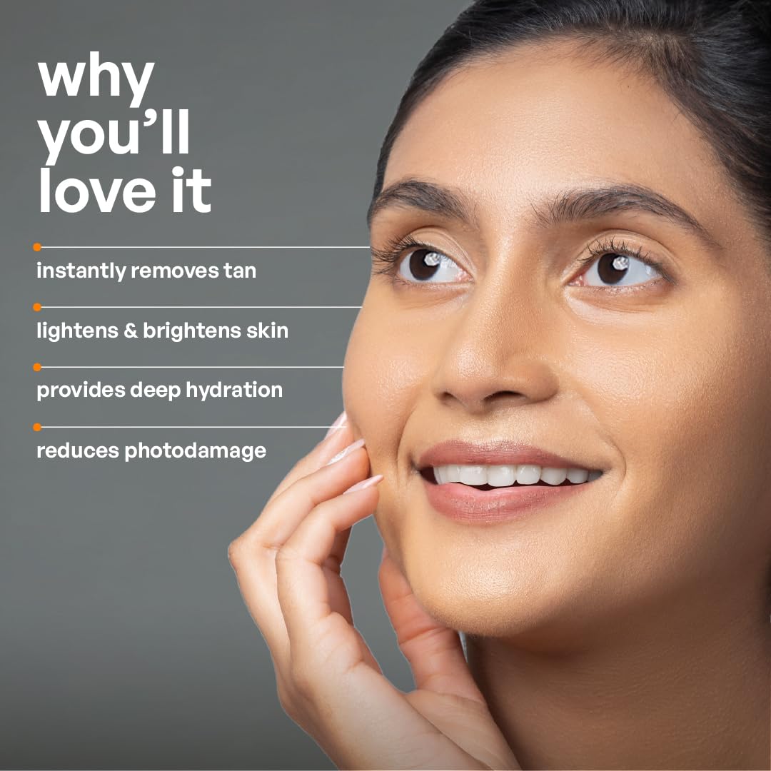 Ozone D-Tan Facial Cleanser | Tan Removal & Uneven Skin Tone | Enriched with Cucumber, Shea Butter & Milk | All Skin Types | For Men & Women | Tan removal for face & body