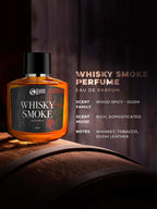 Beardo Whisky Smoke Perfume for Men, 100ml | Spicy, Woody - Oudh Scent Eau De Parfum | Long Lasting Mens Perfume | Best Date Night Fragrance Body Spray for Men perfume from BEARDO