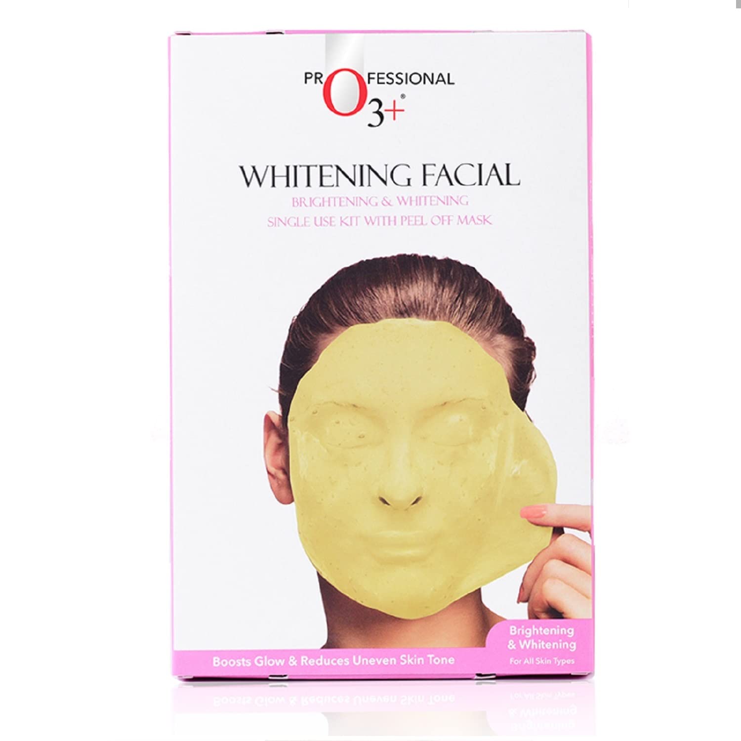 O3+ Whitening Facial Kit With Brightening & Whitening Peel Off Power Mask (45gm)  from O3+