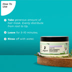 Pilgrim Spanish Rosemary Anti Hairfall Hair Mask, 200Gm With Biotin For Reducing Hair Fall & Strengthens Hair, 1 Count