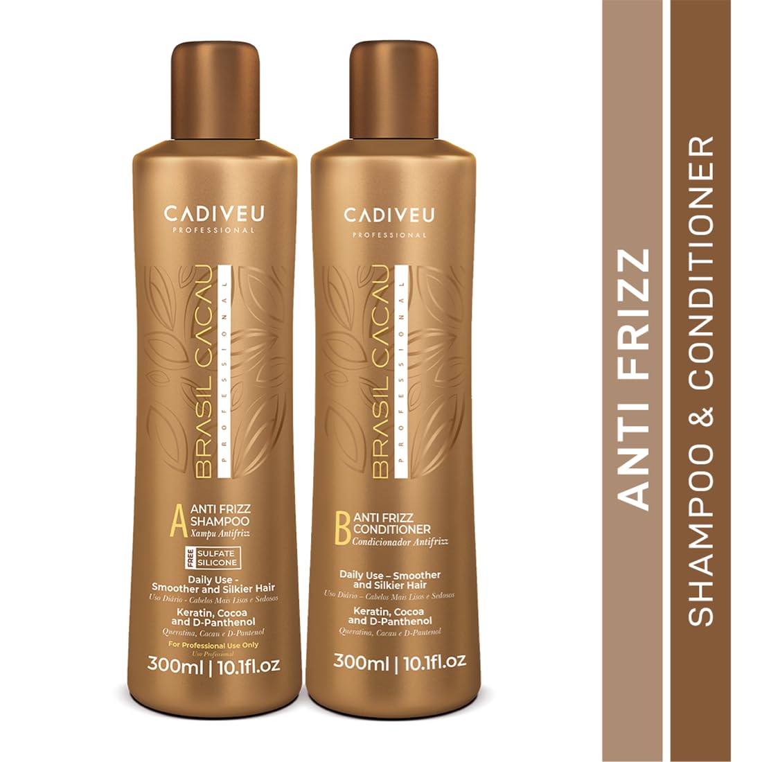 CADIVEU Generic Professional Brasil Cacau Anti Frizz Shampoo + conditioner 300 ml  from CADIVEU