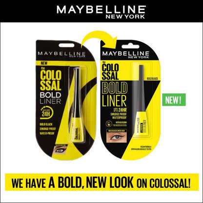 Maybelline New York Colossal Bold Eyeliner, Black, 3ml  from Maybelline