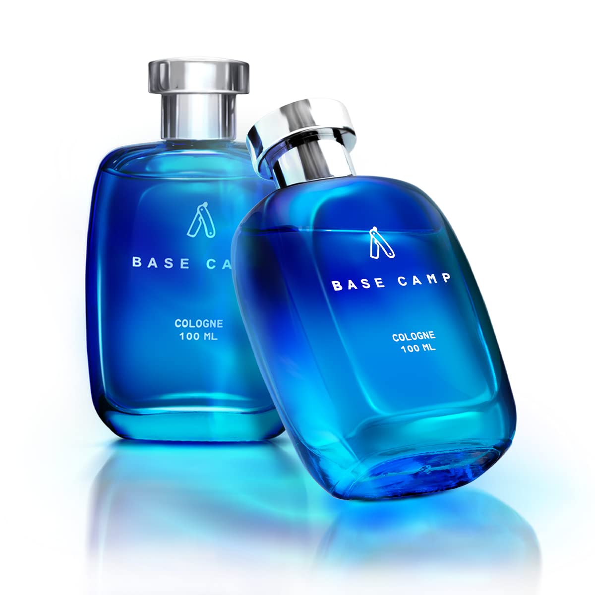 Ustraa Base Camp Cologne - 100 ml - Perfume for Men | Cool, Crisp Fragrance of the Mountains | Long-lasting | Zingy, Aquatic Notes with Fresh Masculine Fragrance perf from Ustraa