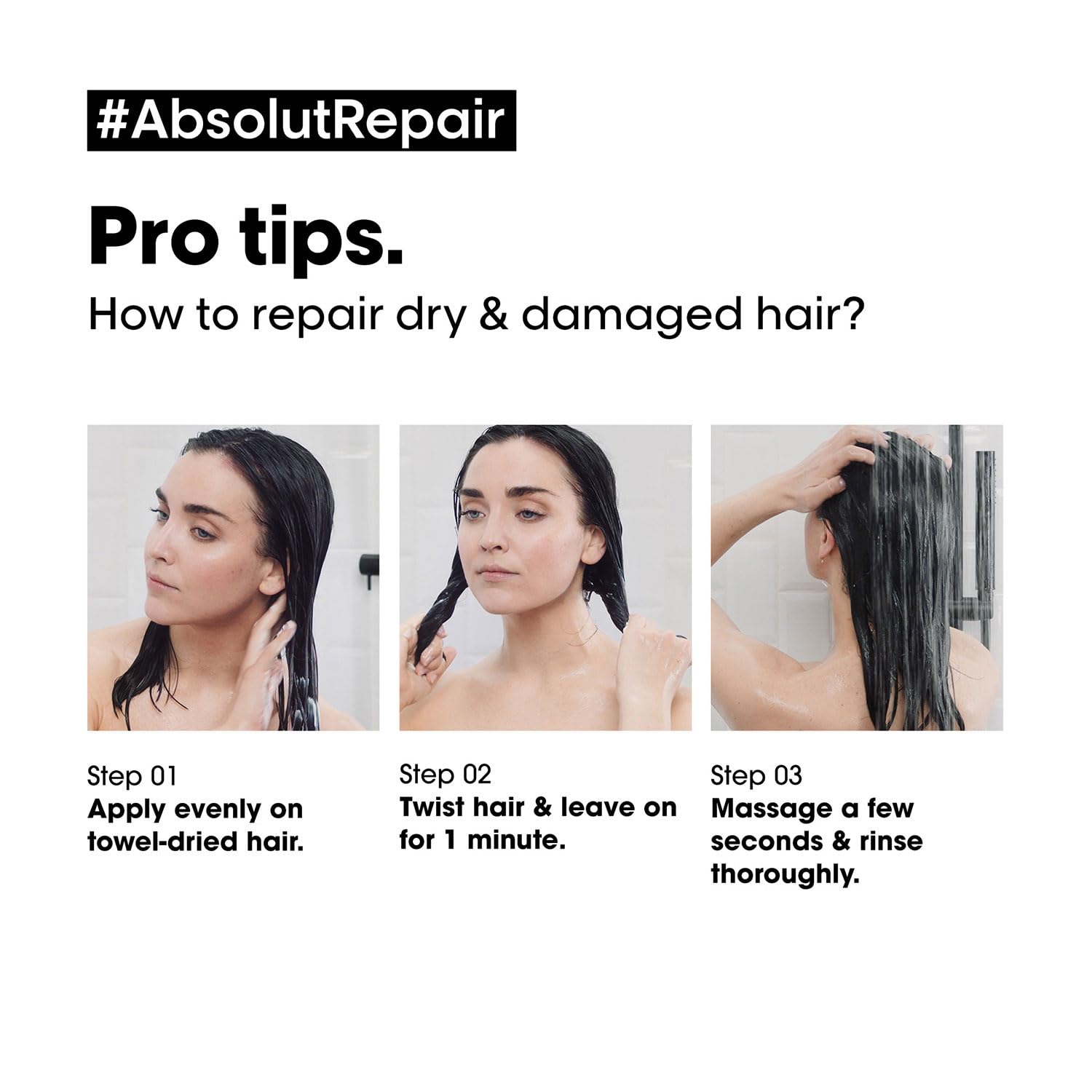 L'Oreal Professionnel Absolut Repair Hair Mask For Dry and Damaged Hair hair mask from loreal pro paris