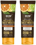 WOW Skin Science Brightening Vitamin C Face Wash(100ml) pack of 2