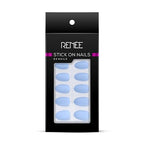 RENEE Stick On Nails - MTN 03-24 Reusable Artificial Fake Nail Set- Lightweight & Long Lasting- Easy To Use- Quick Fix For Festivals & Special Occasions nail from Renee