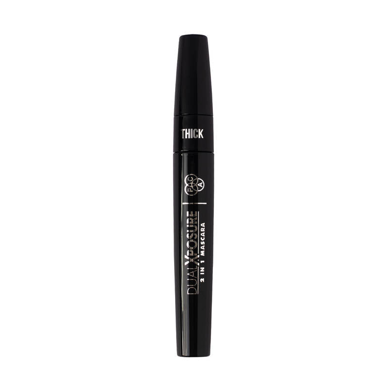PAC Longlasting Kohl Pencil Black + Dual Xposure Mascara - 01 Black Combo
