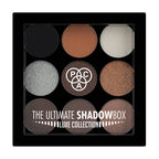 PAC Luxe Shadowbox X9 Smoked Out Sass (Smokey) - Buttery Formula Longwearing Rich Pigment & Payoff