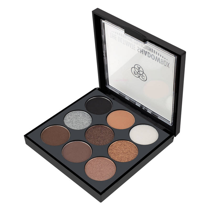 PAC Luxe Shadowbox X9 Smoked Out Sass (Smokey) - Buttery Formula Longwearing Rich Pigment & Payoff