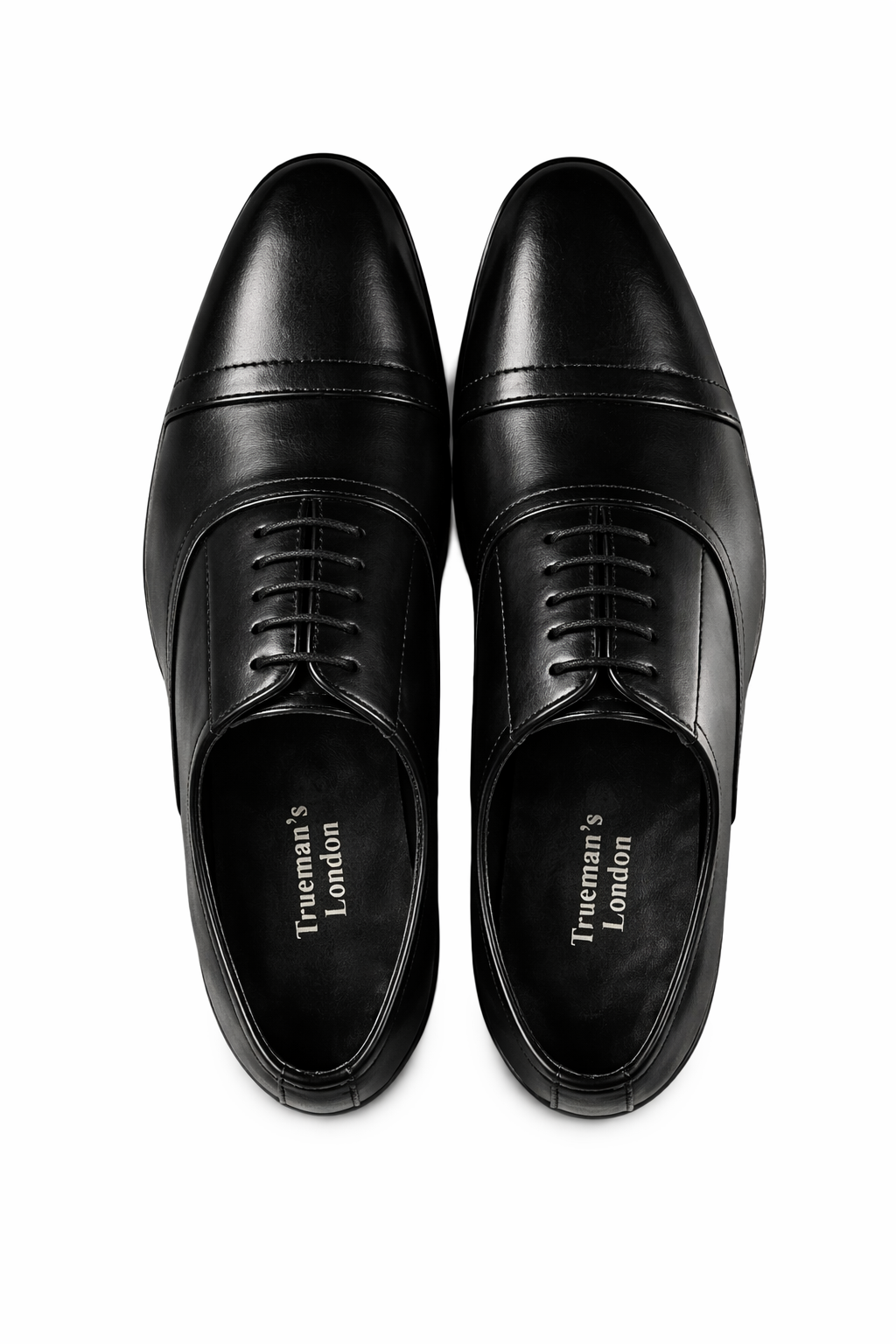 Trueman's London Men’s Cap Toe Oxford Shoes | Crust Leather