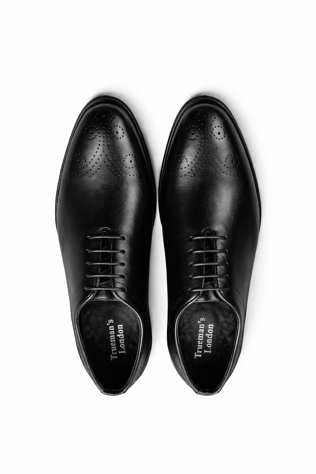 Trueman's London Wholecut Oxford Shoes | Crust Leather