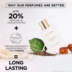 BELLAVITA White Oud 100ml | Long Lasting Unisex Perfume | Perfume for Man and Woman | Eau De Parfum | Orange, Patchouli, Musk | Oud, Citrus & Spicy Premium Fragrance