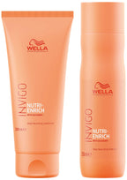 WELLA Professionals Invigo Nutri Enrich Deep Nourishing Shampoo 250Ml And Conditioner 200Ml Duo For Dry And Damaged Hair,2 Count  from Wella