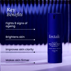Foxtale 0.15% Beginner Friendly Retinol Night Serum | Anti-Aging Night Cream | Reduces Fine Lines and Wrinkles | No Purging | For Younger-looking Skin | Men & Women | All Skin Types - 30 ml  from FoxTale