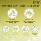 Streax Professional Spa Nourishment Hair Masque for Women|For Very Dry & Damaged Hair|With Olive Oil & Shea Butter|Moisturises, Revitalizes & Helps strengthen Chemically Treated Hair|200g  from Streax Professional