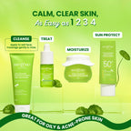 Dot & Key CICA Face Wash for Acne Prone Skin, 2% Salicylic Acid with Green Tea | For Oily & Sensitive Skin | Sulphate Free for Men & Women | Oil Control Face Wash with Zinc | 100ml