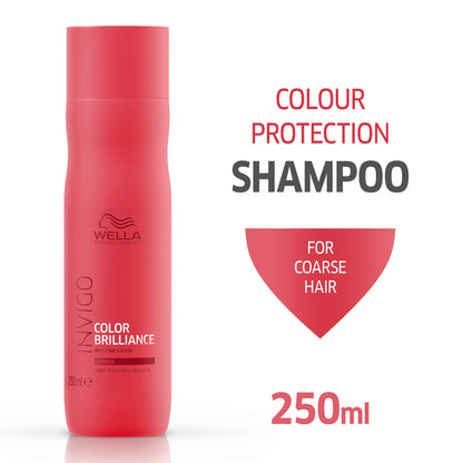 Wella Professionals INVIGO COLOR BRILLIANCE Mask for fine/normal hair 150ml and Shampoo for fine/normal hair, 250ml  from WELLA