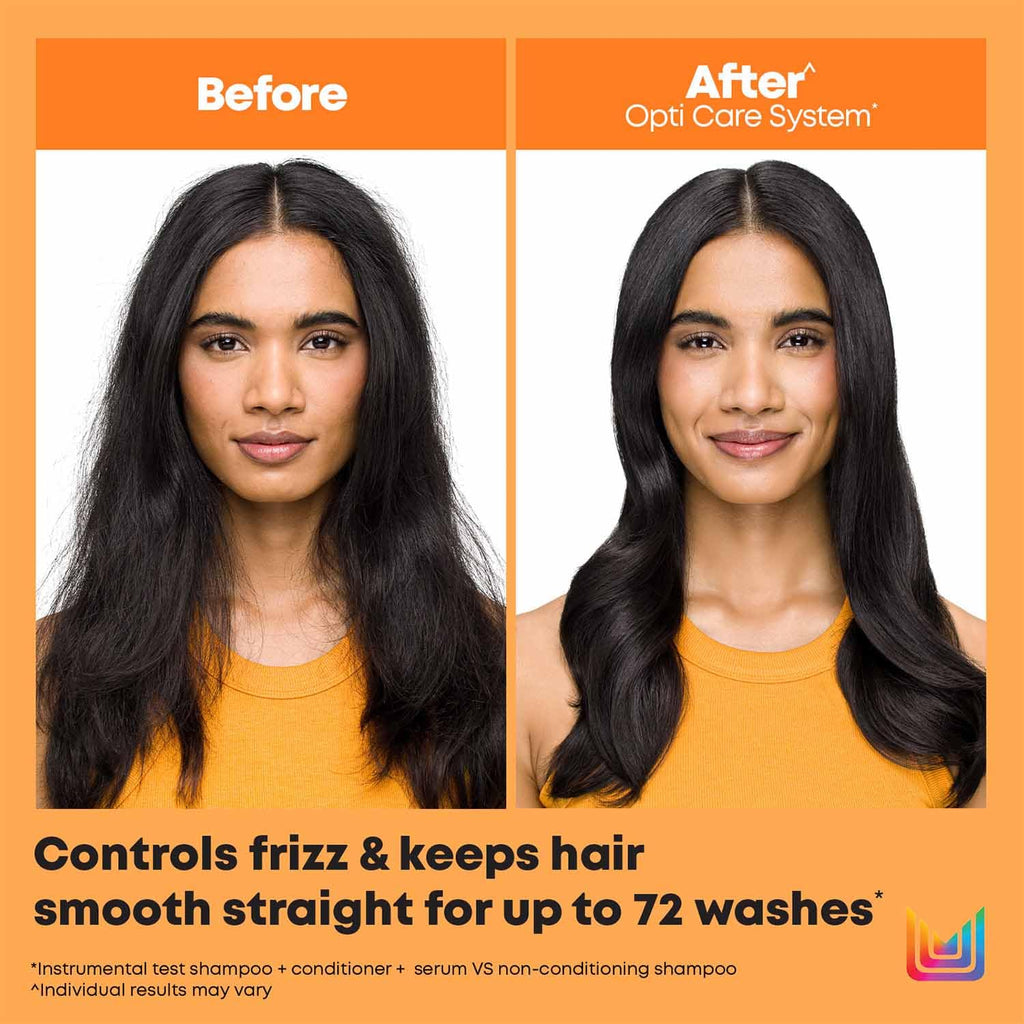 MATRIX Opti.Care Professional Shampoo for ANTI-FRIZZ Shampoo | For Salon Smooth, Straight hair | with Shea Butter (200ml)  from Matrix