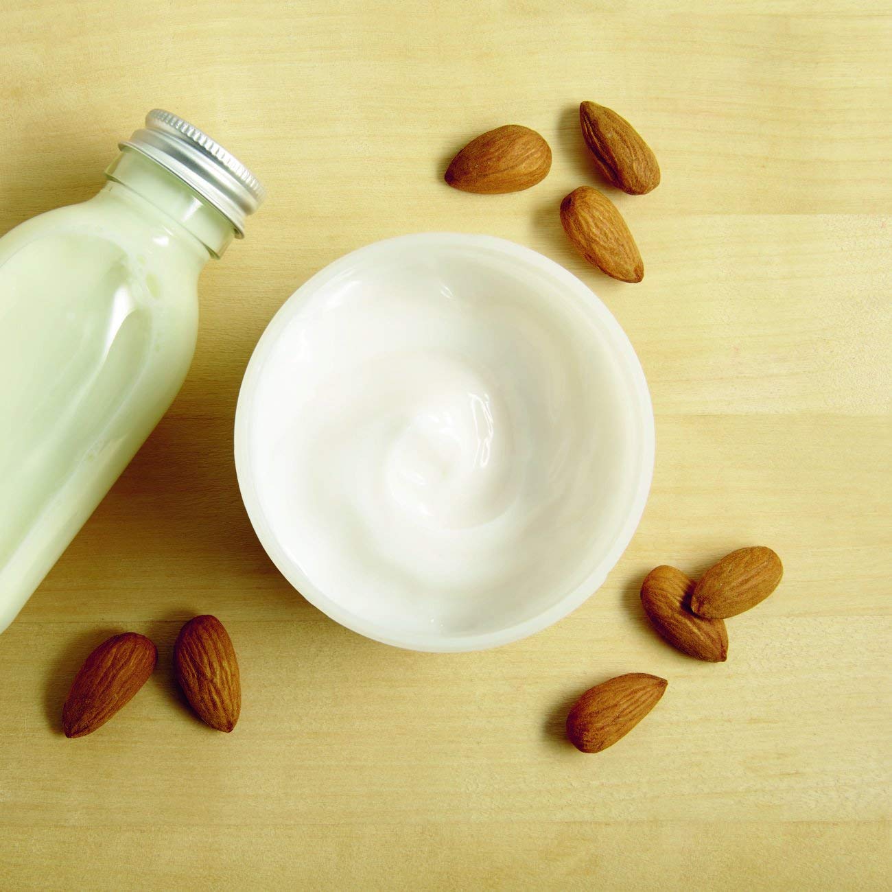 The Body Shop Vegan Body Yogurt Almond Milk Cream, 200ml Body cream from The body Shop