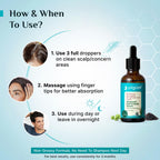 Pilgrim Redensyl 3% + Anagain 4% + Baicapil Advanced Hair Growth Serum (30ml) for Scalp with Korean Black Rice, Saw Palmetto | Control Fall, Stimulate Regrowth, Increase Density | For Women & Men