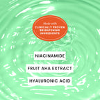 Foxtale Essentials Daily Green Apple Glow Toner with Niacinamide | Fruit AHA Extract and Hyaluronic Acid | Clinically Proven Brightening Ingredients | All Skin Types | Men & Women - 100ml  from FoxTale