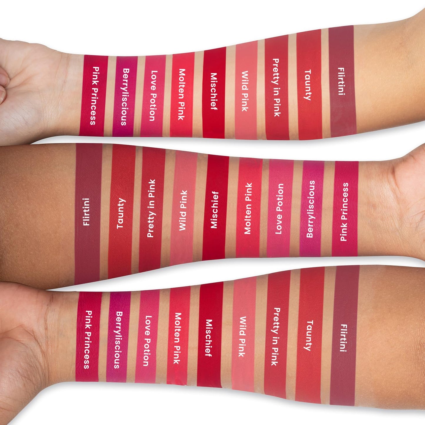 PAC Timeless Matte liquid lipstick Waterproof | Smudge & Transfer Proof Lipsticks for Women with Rose Oil | Long Lasting upto 12Hrs | High Pigmented Lip Color for All Skin Types | Berryliscous - 6.5ml  from PAC