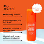 Foxtale 15% Vitamin C Face Serum for Glowing Skin | Pure L-Ascorbic Acid and Vitamin E | Brightening Serum for Dark Spots,Dull Skin,Uneven Skin Tone | All Skin Types | 30 ml  from FoxTale