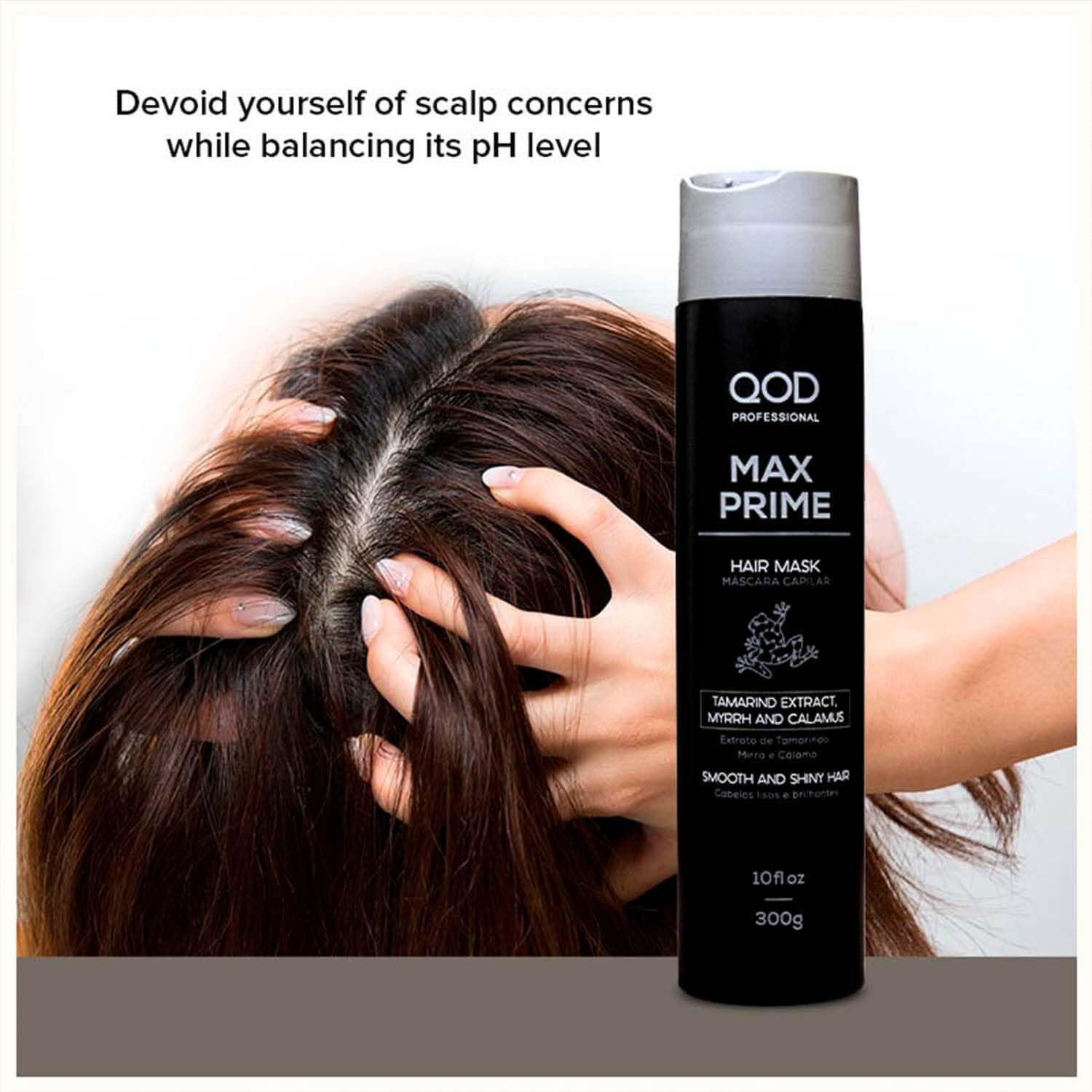 Qod Professional Max Prime After Treatment Hair Mask 300Ml | Sulphate Free | Sodium Chloride Free  from QOD
