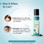 Pilgrim Redensyl 3% + Anagain 4% + Baicapil Advanced Hair Growth Serum (30ml) for Scalp with Korean Black Rice, Saw Palmetto | Control Fall, Stimulate Regrowth, Increase Density | For Women & Men