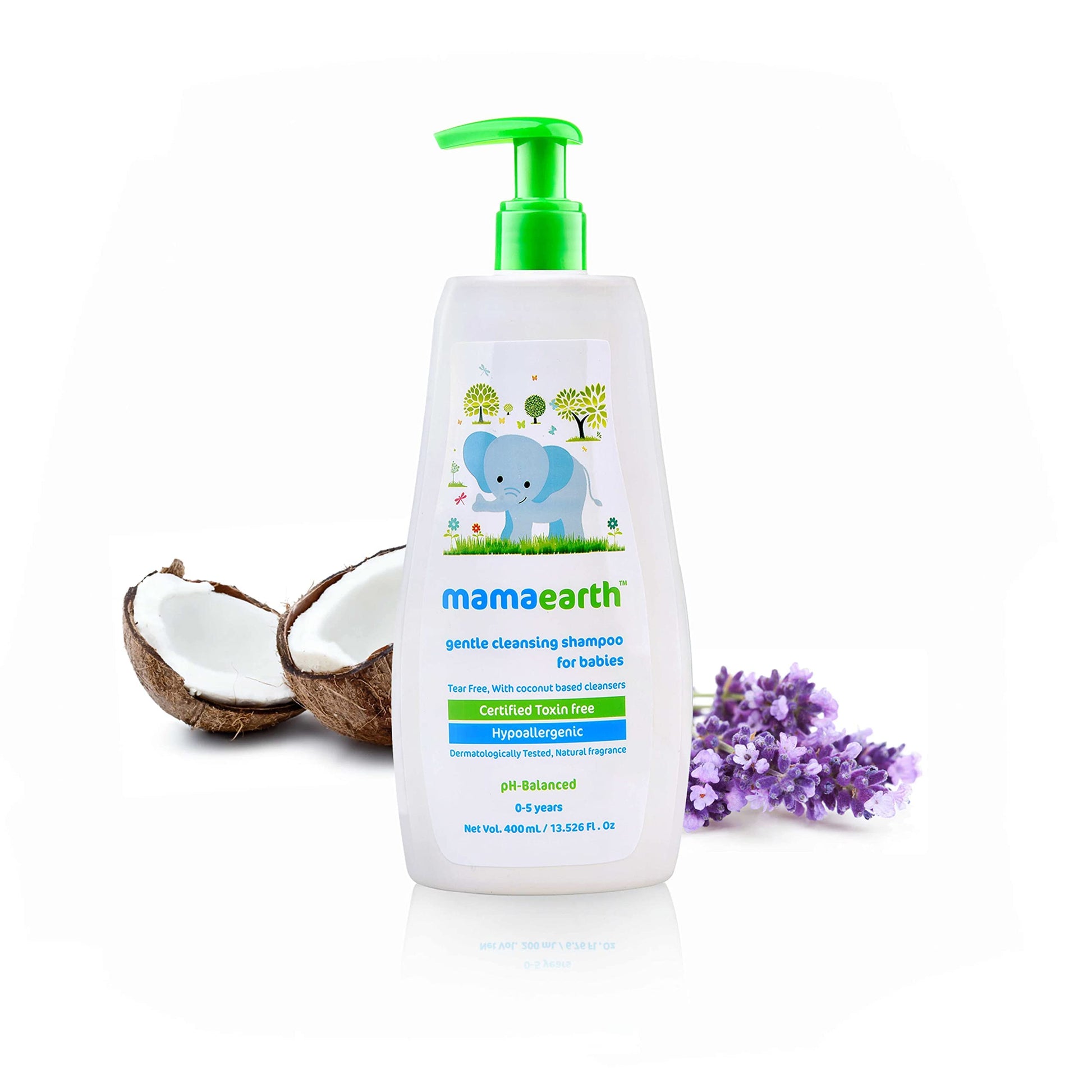 Mamaearth Gentle Cleansing Natural Baby Shampoo (400 ml)  from Mamaearth